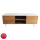 Mueble de Tv y Video Nogal