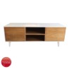 Mueble de Tv y Video Nogal